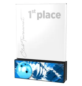 Akrylátová trofej APLA200M13 | Bowling Výška cm: 16