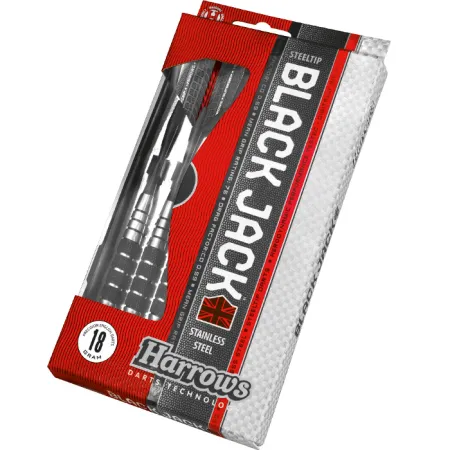 Harrows Šipky Steel Black Jack - 24g K