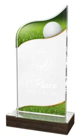 Akrylátová trofej WPLA300 | Golf Výška cm: 18,5