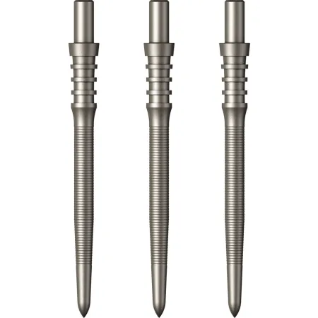 Mission Kovové hroty Sniper - Micro Grip - Silver - 32 mm