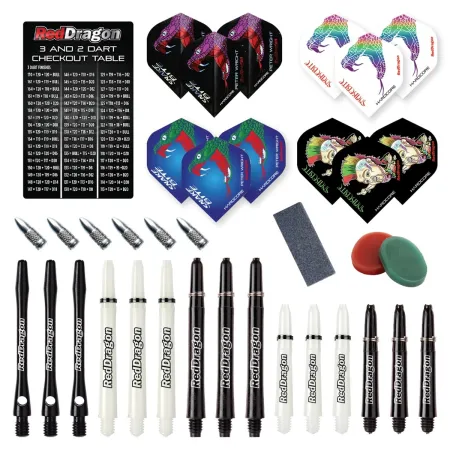 Red Dragon Sada příslušenství Peter Wright Snakebite Accessory Pack