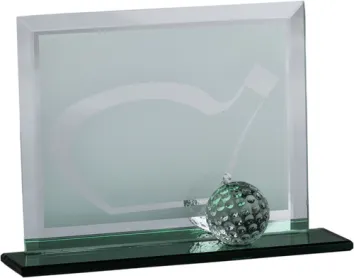 Golfová trofej CRG5027 | Golf Výška cm: 12.5, Šířka cm: 18