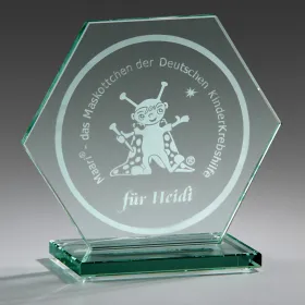 Skleněná trofej CLA10