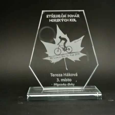 Skleněná trofej STA1/1