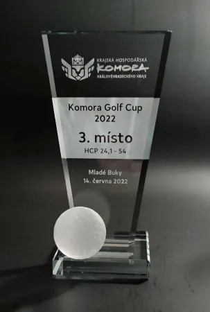 Skleněná trofej STA2/1