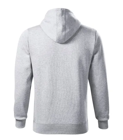 Mikina pánská Cape 413 - 2XL - světle šedý melír