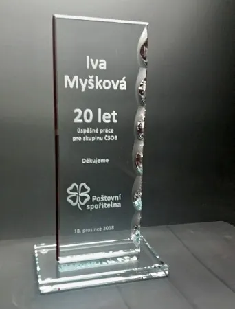 Skleněná trofej REP6/1