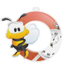 Akrylátová medaile MDAKM22 | Atletika Průměr cm: 7, Stuha: ST15