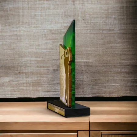 Dřevěná plaketa WPLA406 | Golf Výška cm: 21,5