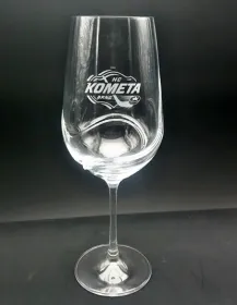 Sklenice na víno Turbulence pro vlastní dekor