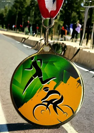 Medaile MDLMAXM33 | Atletika Barva: stříbro, Stuha: ST12