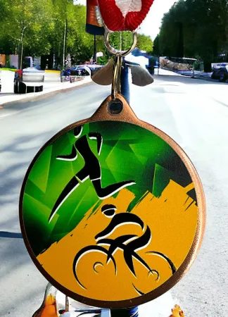 Medaile MDLMAXM33 | Atletika Barva: stříbro, Stuha: ST12