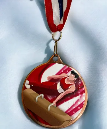 Medaile MDLMAXM44 | Gymnastika Barva: zlato, Stuha: ST13