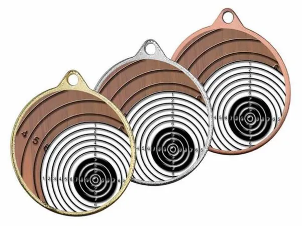 Medaile MDLMAXM50 | Střelba Barva: zlato, Stuha: ST3