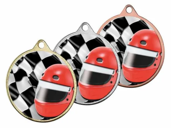 Medaile MDLMAXM51 | Motorsport Barva: zlato, Stuha: ST5