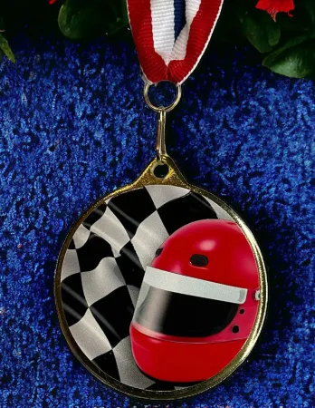 Medaile MDLMAXM51 | Motorsport Barva: zlato, Stuha: ST5