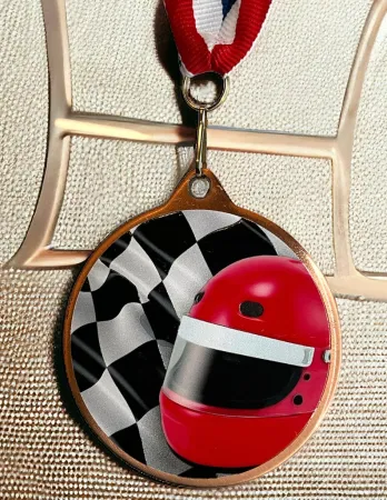 Medaile MDLMAXM51 | Motorsport Barva: zlato, Stuha: ST5