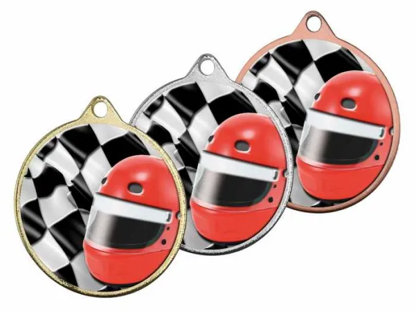 Medaile MDLMAXM51 | Motorsport Barva: zlato, Stuha: ST5