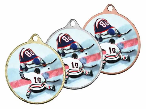 Medaile MDLMAXM54 | Hokej Barva: zlato, Stuha: ST8