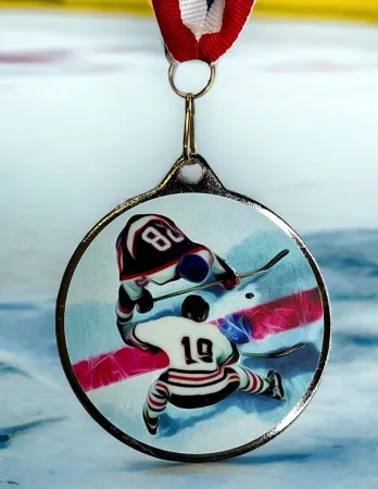 Medaile MDLMAXM54 | Hokej Barva: zlato, Stuha: ST8