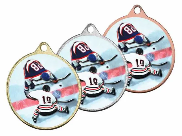 Medaile MDLMAXM54 | Hokej Barva: zlato, Stuha: ST8