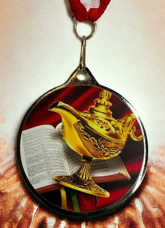 Medaile MDLMAXM57 Barva: stříbro, Stuha: ST5