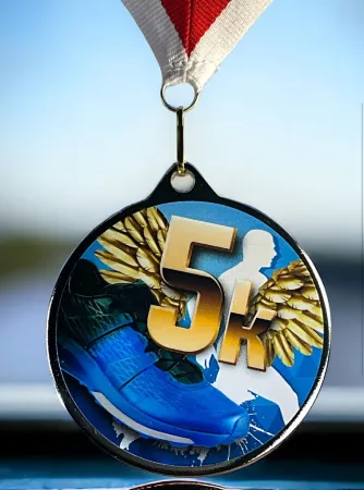 Medaile MDLMAXM58 | Běh Barva: stříbro, Stuha: ST13