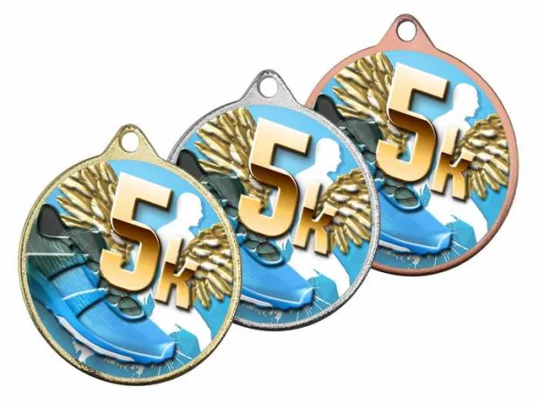 Medaile MDLMAXM58 | Běh Barva: stříbro, Stuha: ST13