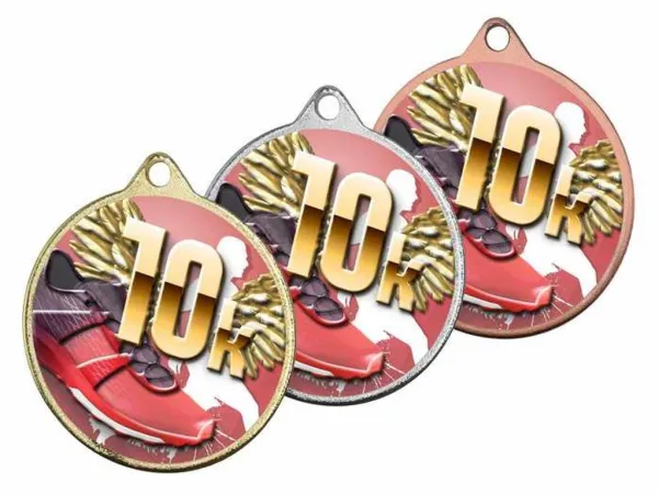 Medaile MDLMAXM59 | Běh Barva: stříbro, Stuha: ST4