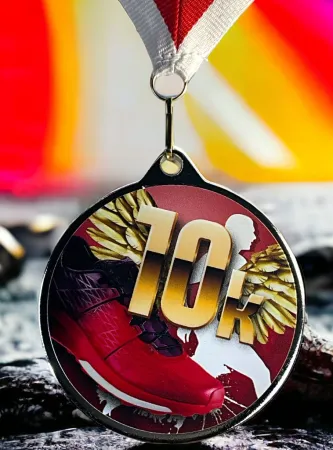 Medaile MDLMAXM59 | Běh Barva: stříbro, Stuha: ST4