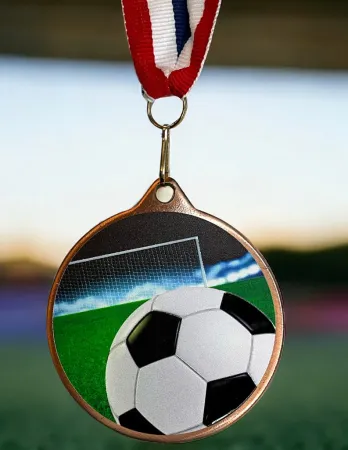 Medaile MDLMAXM01 | Fotbal Barva: bronz, Stuha: ST12