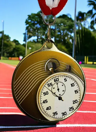 Medaile MDLRMAXM11 | Atletika Barva: zlato, Stuha: ST2