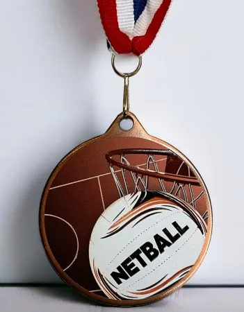 Medaile MDLRMAXM17 | Basketball Barva: zlato, Stuha: ST12