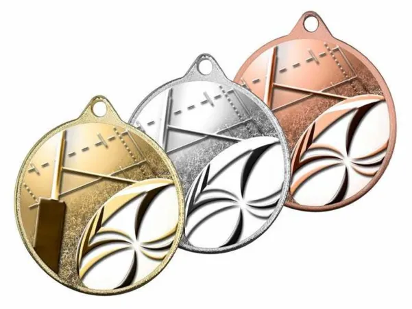 Medaile MDLRMAXM19 | Rugby Barva: zlato, Stuha: ST12