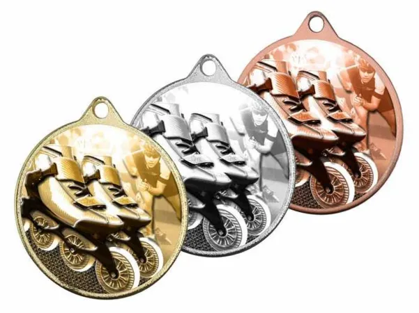 Medaile MDLRMAXM31 | Bruslení Barva: bronz, Stuha: ST17