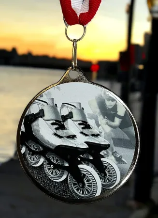 Medaile MDLRMAXM31 | Bruslení Barva: bronz, Stuha: ST17