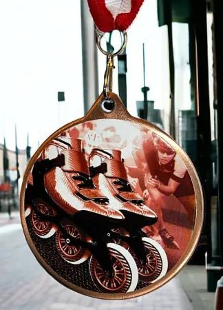 Medaile MDLRMAXM31 | Bruslení Barva: bronz, Stuha: ST17