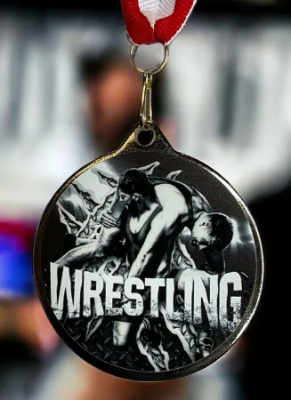 Medaile MDLRMAXM37 | Bojová umění Barva: zlato, Stuha: ST13