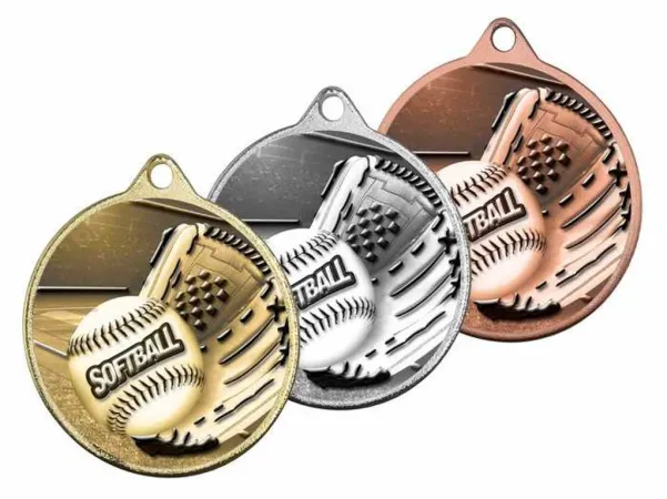 Medaile MDLRMAXM39 | Baseball Barva: bronz, Stuha: ST14