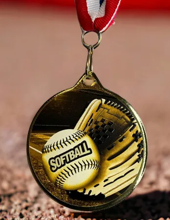 Medaile MDLRMAXM39 | Baseball Barva: bronz, Stuha: ST14