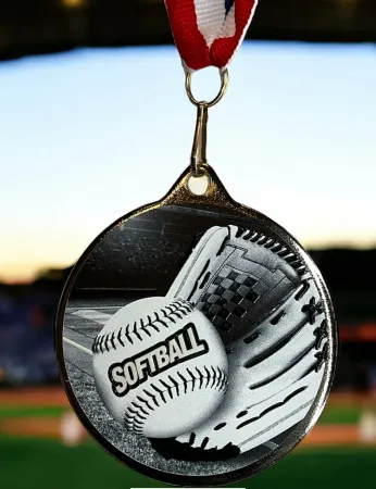 Medaile MDLRMAXM39 | Baseball Barva: bronz, Stuha: ST14