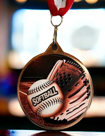 Medaile MDLRMAXM39 | Baseball Barva: bronz, Stuha: ST14