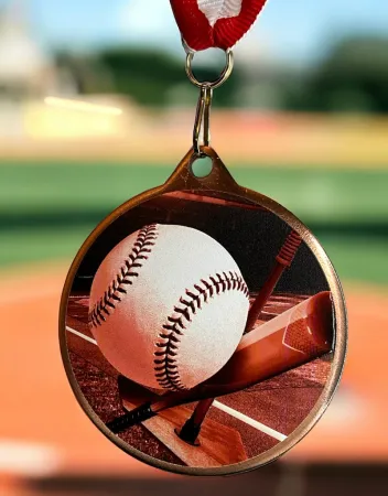 Medaile MDLRMAXM40 | T-Ball Barva: bronz, Stuha: ST2