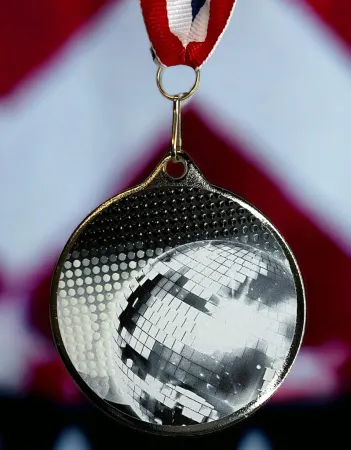 Medaile MDLRMAXM43 | Hudba Barva: stříbro, Stuha: ST9