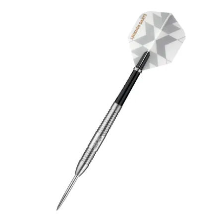 Legend Darts Šipky Steel The Gentle - Mensur Suljovic - Silver - 21g