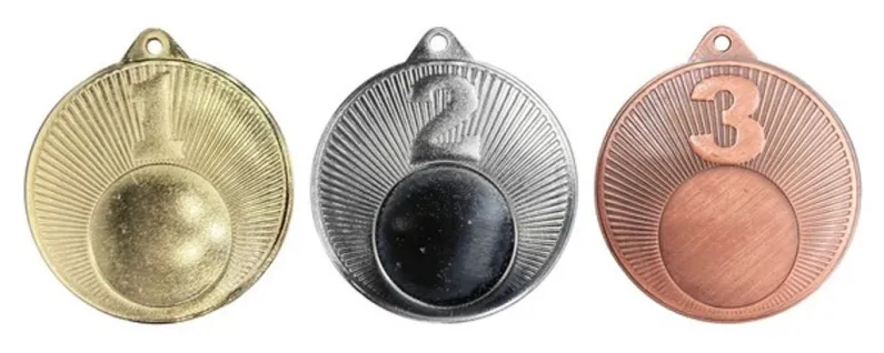 Medaile MD13 Barva: bronz, Stuha: ST18