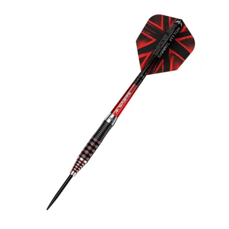 Mission Šipky Steel Darryl Fitton - Black & red - 26g