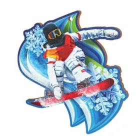 Medaile MDAW006M01 | Snowboard Průměr cm: 8, Stuha: ST9