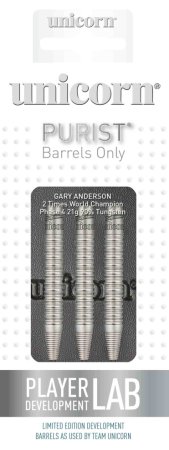 Unicorn Šipky Steel Phase 4 Purist Barrels Only - Gary Anderson - 23g