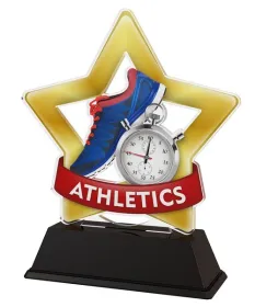 Akrylátová trofej STAR001M15 | Atletika Výška cm: 13